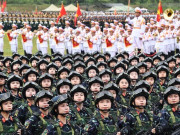 Tin tức - Hơn 16.000 chiến sĩ hợp luyện diễu binh trong mưa