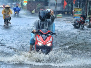 Tin tức - Bão số 5 gây mưa lớn ở Hà Nội, có nơi trên 200mm