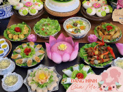 Bếp Eva - Mẹ đảm gợi ý mâm cỗ chay cúng Rằm tháng 7 - Lễ Vu Lan vừa ngon lại đẹp mắt