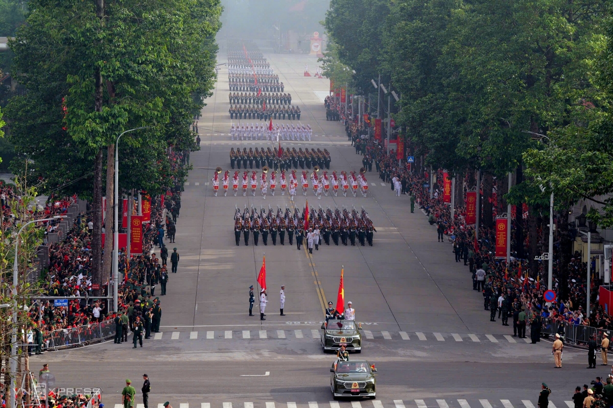 Hải - lục - không quân cùng khí tài diễu binh mừng Quốc khánh - 22