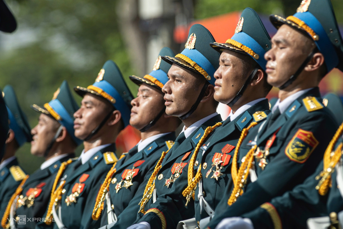 Hải - lục - không quân cùng khí tài diễu binh mừng Quốc khánh - 44