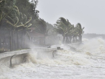 Bão Wipha có dấu hiệu mạnh trở lại khi vào vịnh Bắc Bộ