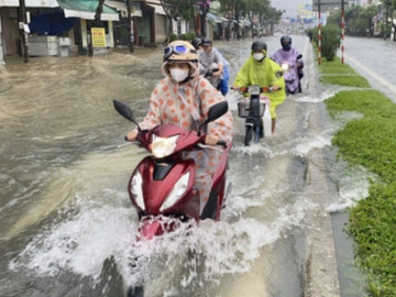 Mưa lớn sẽ khiến hàng loạt tuyến phố ở Hà Nội có nguy cơ ngập sâu