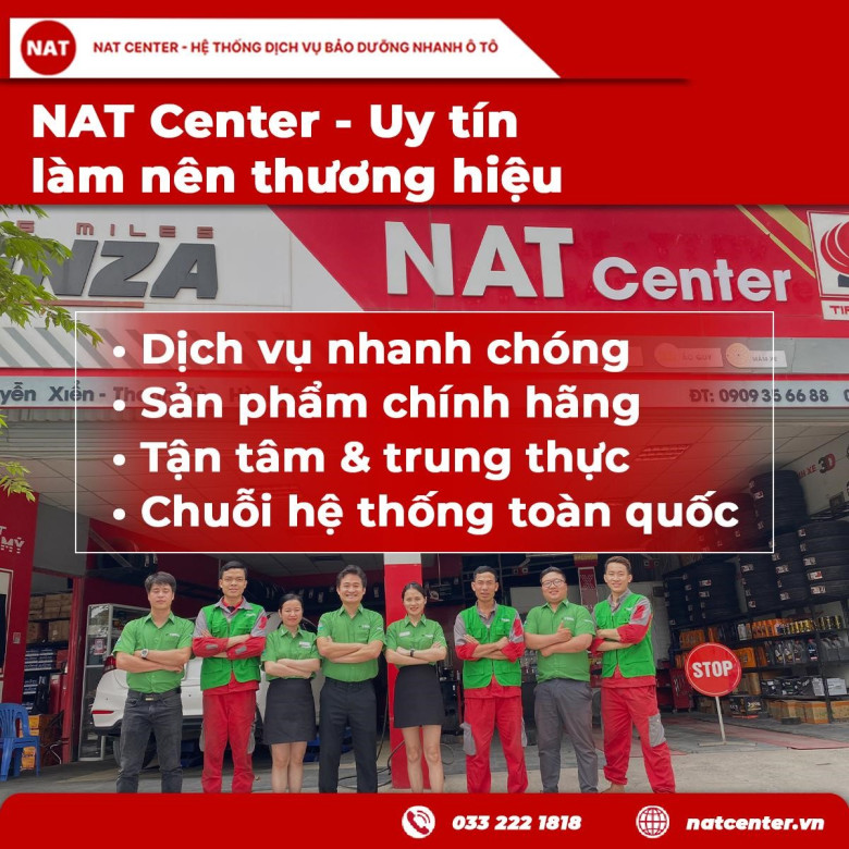 Sự tận tâm và trung thực làm nên thương hiệu của NAT Center
