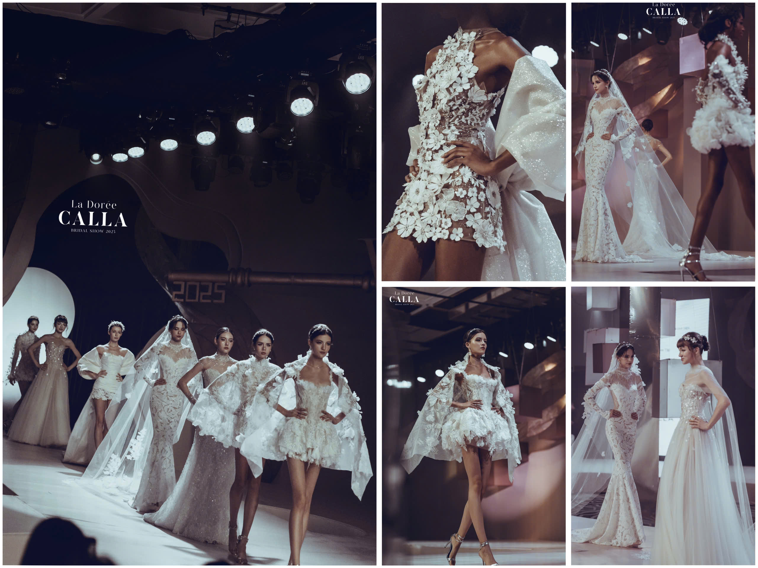 Á hậu cẩm ly đốn tim khán giả khi hóa thân thành cô dâu xinh đẹp trong calla show 2025 - 7