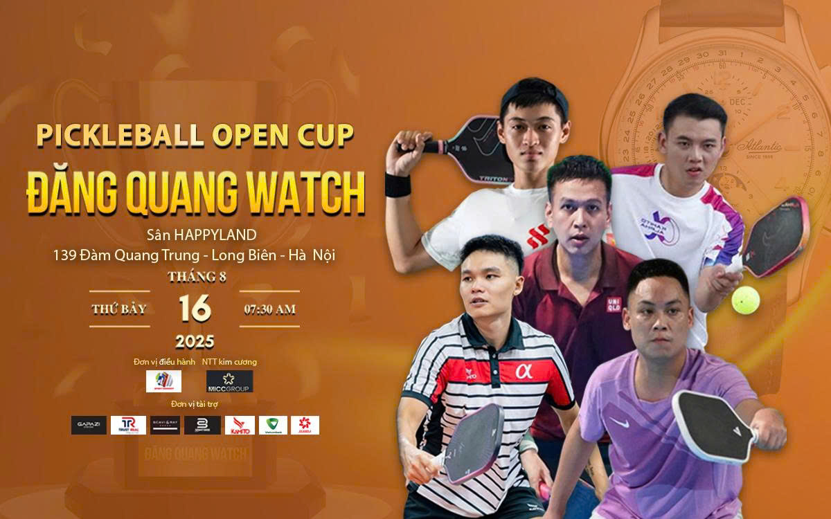 Đăng quang watch tạo dấu ấn với giải pickleball đẳng cấp nhất 2025 giải thưởng hơn 2 tỷ đồng - 1