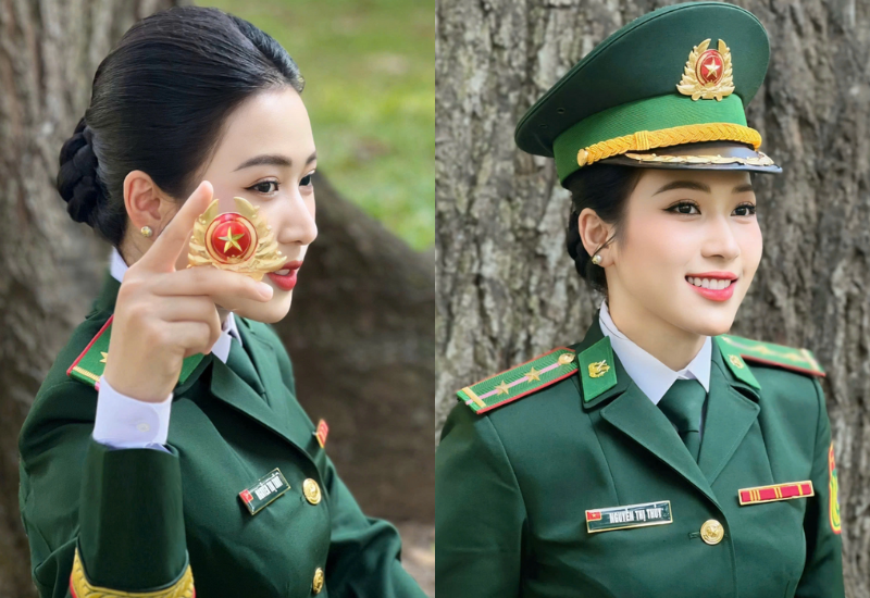 Những ngày qua, hình ảnh các "bông hồng thép" tập luyện cho Lễ diễu binh, diễu hành kỷ niệm 80 năm Cách mạng Tháng Tám thành công và Quốc khánh 2/9 được chia sẻ rầm rộ trên mạng xã hội. 