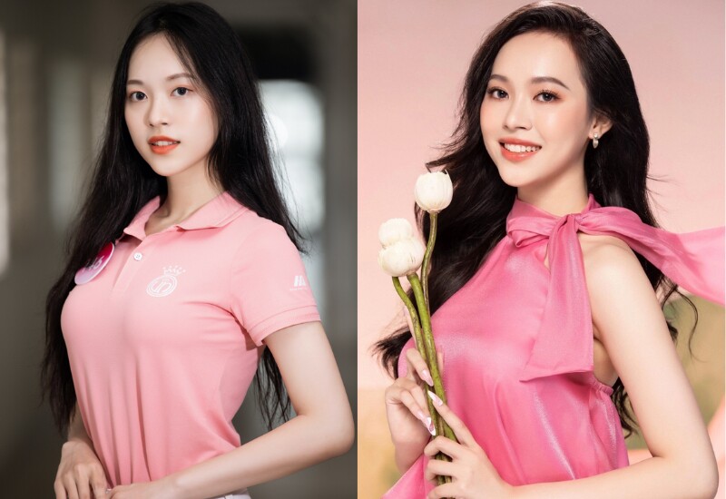 Tại Hoa hậu Việt Nam 2022, cô gái trong bức ảnh từng được đánh giá là ứng cử viên cho ngôi vị Hoa hậu. Người được nhắc đến chính là Trịnh Thùy Linh, sinh năm 2002, đến từ Thanh Hóa.