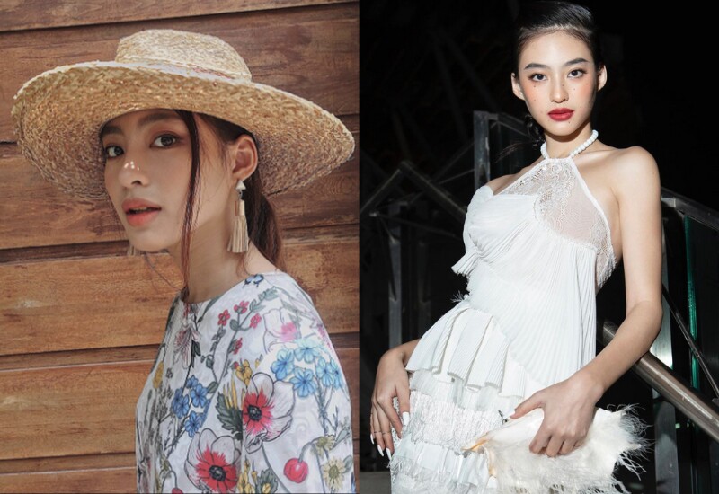 Những năm 2017 - 2018, cô gái này từng một trong những hot girl đình đám với nhan sắc lai xinh đẹp cùng gu thời trang sành điệu. 
