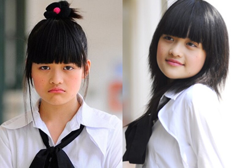 Sitcom Bộ tứ 10A8 từng gây sốt với thế hệ 8X-9X khi quy tụ dàn hot girl đình đám. Trong đó, nhân vật Phan Linh ghi điểm bởi vẻ ngoài trong trẻo cùng lối diễn xuất tự nhiên. Ít ai biết, đây là vai diễn đầu tiên của cô gái này và thời điểm đóng, cô mới 14 tuổi.