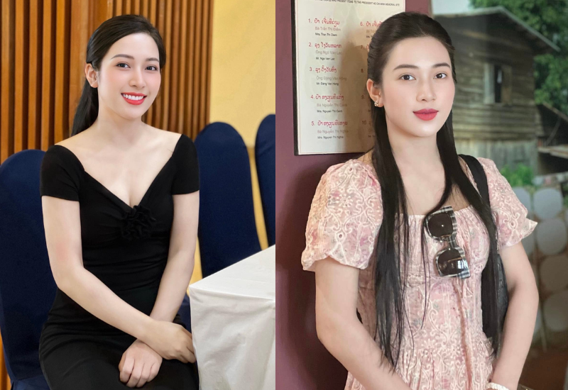 Khi xuất hiện trong những bộ váy đen ôm sát hay đầm cúp ngực, người đẹp khéo léo khoe trọn vóc dáng chuẩn cùng làn da trắng mịn. Sự tối giản trong thiết kế nhưng chú trọng vào phom dáng giúp cô toát lên vẻ sang trọng, hiện đại mà không cần quá nhiều phụ kiện cầu kỳ. 