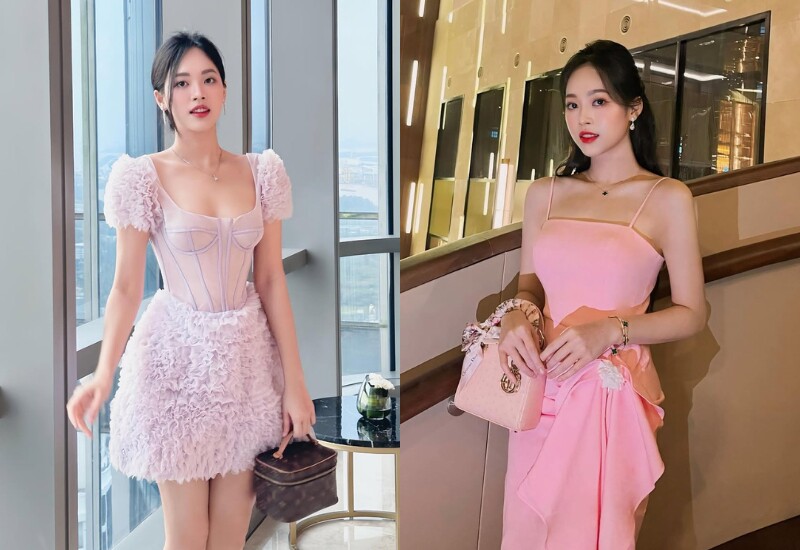 Không chỉ có nhan sắc xinh đẹp cùng vóc dáng nóng bỏng, Trịnh Thuỳ Linh còn có phong cách thời trang xa hoa, gợi cảm và thường "dát" đồ hiệu từ đầu đến chân. Đặc biệt, Thuỳ Linh còn sở hữu bộ sưu tập túi hiệu "không phải dạng vừa".