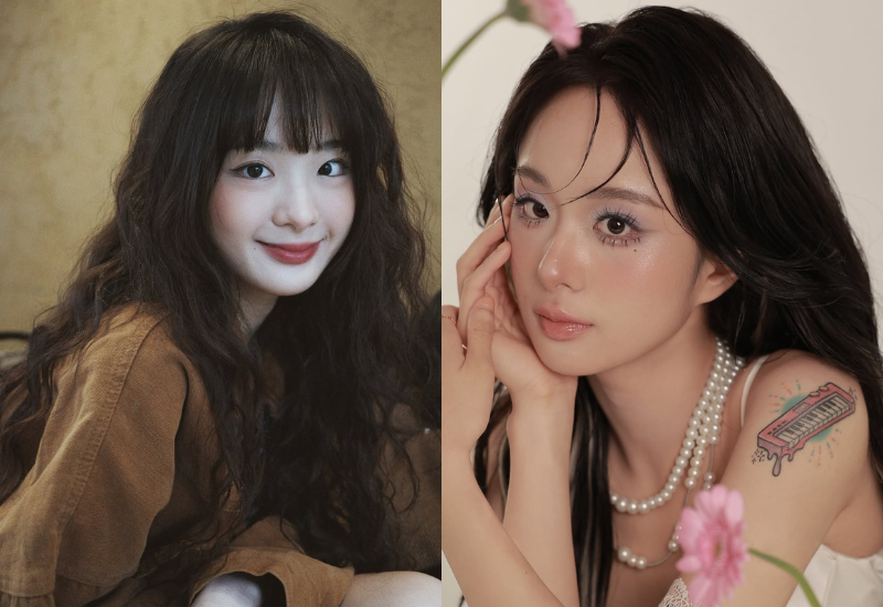 Cô nàng gây ấn tượng ngay từ cái nhìn đầu tiên bởi vẻ ngoài trong trẻo, ngọt ngào. Gương mặt thanh thoát, nụ cười rạng rỡ, đôi mắt sáng cùng làn da trắng mịn giúp tôn lên nét dịu dàng chuẩn “nàng thơ".