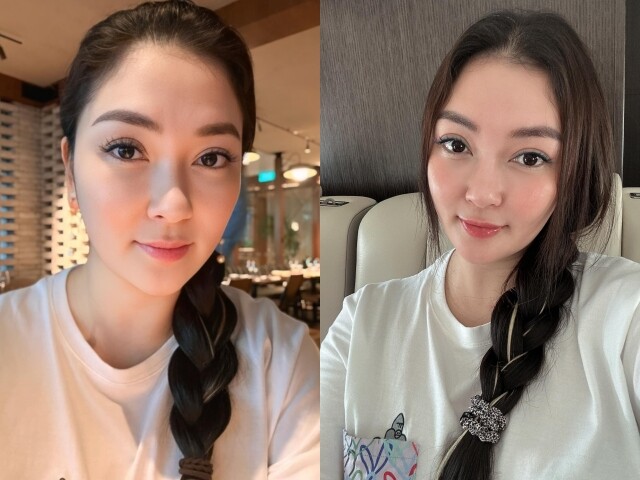 Làn da đẹp căng bóng ở tuổi 39 của Hoa hậu Nguyễn Thị Huyền