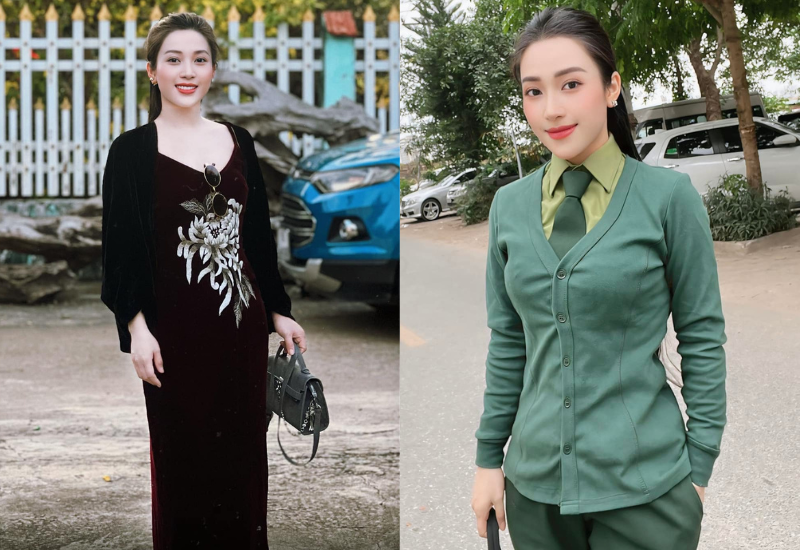 Không chỉ nổi bật trong tà áo dài truyền thống hay quân phục trang nghiêm, Nguyễn Thị Thuỷ còn ghi dấu ấn mạnh mẽ trong lòng người hâm mộ nhờ gu thời trang đời thường tinh tế, đa dạng nhưng vẫn giữ được nét thanh lịch, nhẹ nhàng vốn có.