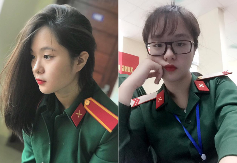 Nhân vật trong bức ảnh là Hoàng Hiền Anh hay còn gọi thân mật là Bông. Cô từng theo học khoa Piano - Keyboard tại Trường Đại học Văn hóa Nghệ thuật Quân đội Hà Nội. 