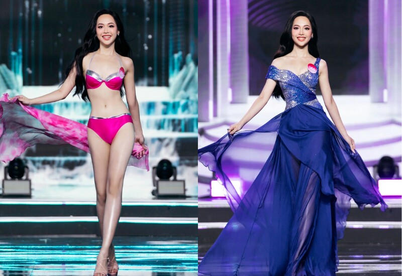 Thời điểm tham gia Hoa hậu Việt Nam, cô đang là sinh viên ngành Kinh doanh và Marketing của Đại học Kinh tế Quốc dân. Sở hữu chiều cao 1m72, số đo lần lượt là 87-58-95 cm và gương mặt sáng, Thùy Linh từng bước ghi điểm vì có màn thể hiện tốt, ổn định qua từng vòng thi. 