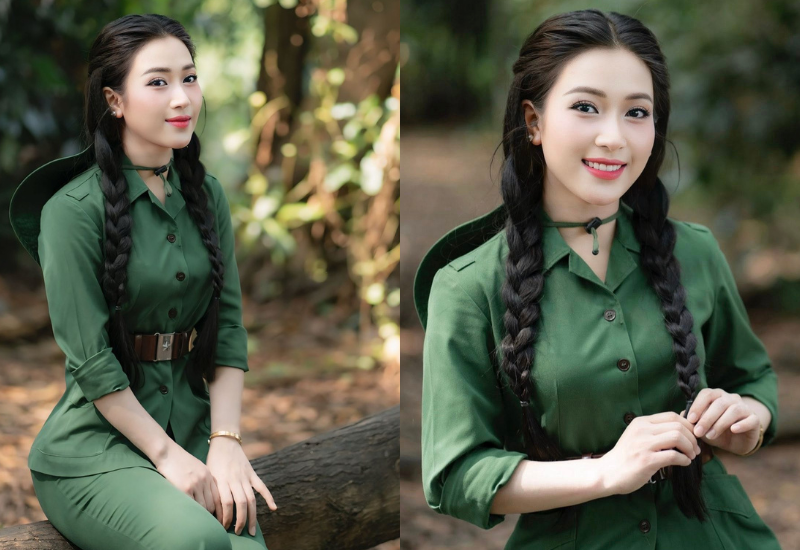 Không chỉ xinh đẹp và tài năng, trước khi trở thành Thượng úy, Nguyễn Thị Thủy từng là gương mặt quen thuộc với khán giả khi sở hữu loạt thành tích âm nhạc đầy ấn tượng.
