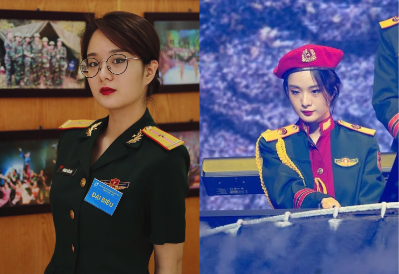 Trên mạng xã hội, Hiền Anh rất chăm chỉ cập nhật cuộc sống đời thường. Từ khi còn ngồi trên ghế nhà trường, hot girl quân nhân rất năng nổ tham gia các hoạt động nghệ thuật và thường được khen thưởng.