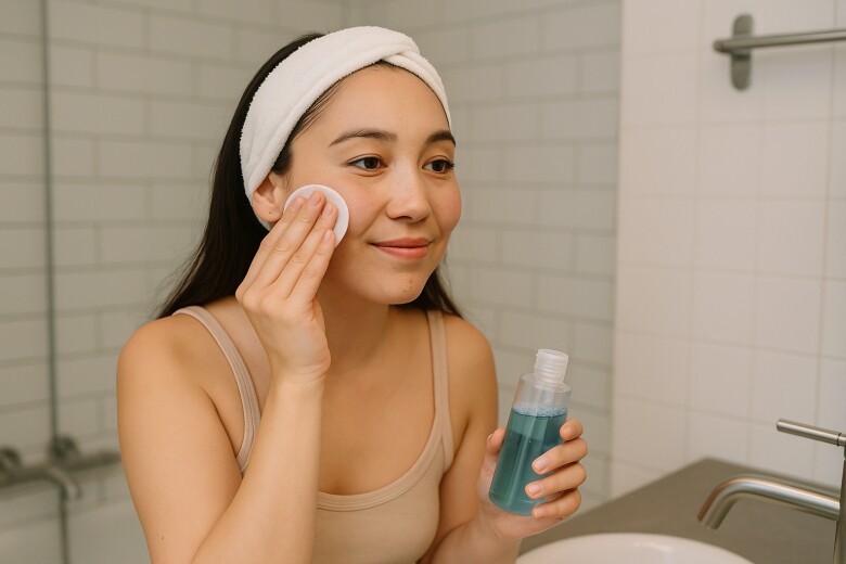 Trước khi đắp mặt nạ, luôn nhớ phải tẩy trang và rửa mặt sạch sẽ, kể cả khi bạn không trang điểm. Một làn da sạch là nền tảng để mọi bước dưỡng tiếp theo phát huy hiệu quả.