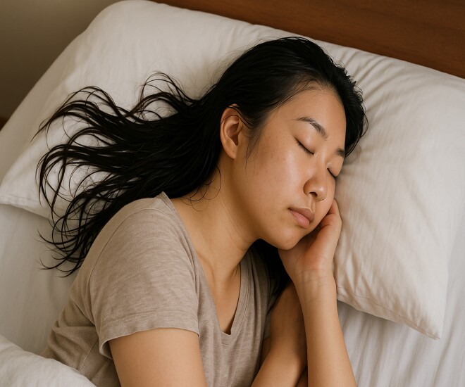 Nhiều người có thói quen để tóc ướt khi đi ngủ. 