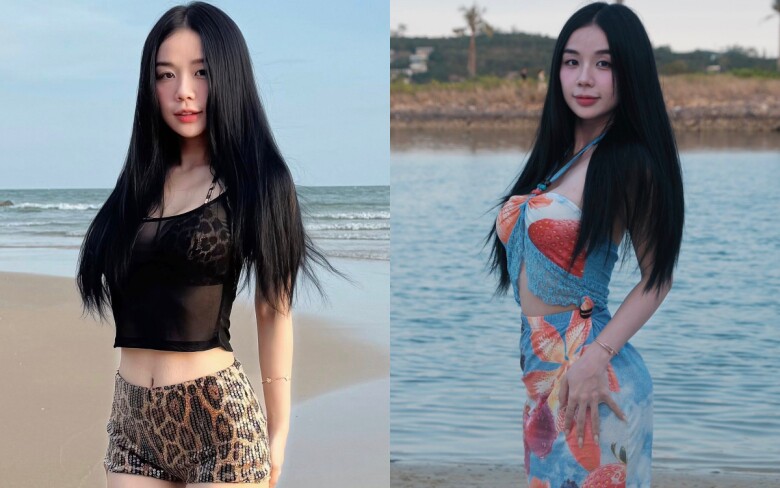 Trên mạng xã hội, cô dâu mới không ngần ngại diện trang phục xuyên thấu, cắt xẻ táo bạo, khoe trọn hình thể nóng bỏng.