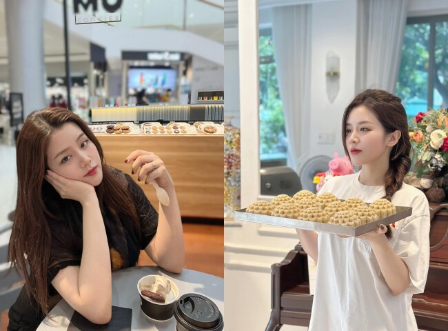 Phong cách thời trang biến hoá đa dạng của Ông Thoại Liên khiến nhiều người trầm trồ.