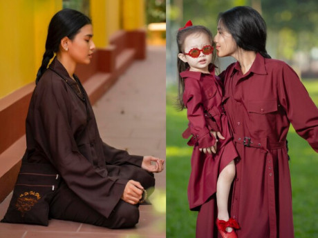 Á hậu Việt có tên đặc biệt là mỹ nhân ăn chay hấp dẫn nhất châu Á, U40 làm mẹ đơn thân, sắc vóc đẹp ngỡ ngàng