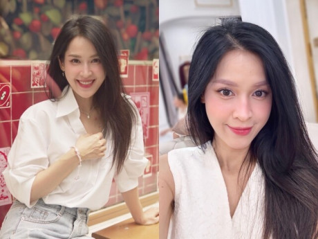 Vợ mỹ nam "Phía trước là bầu trời" khoe da căng bóng ở tuổi U40