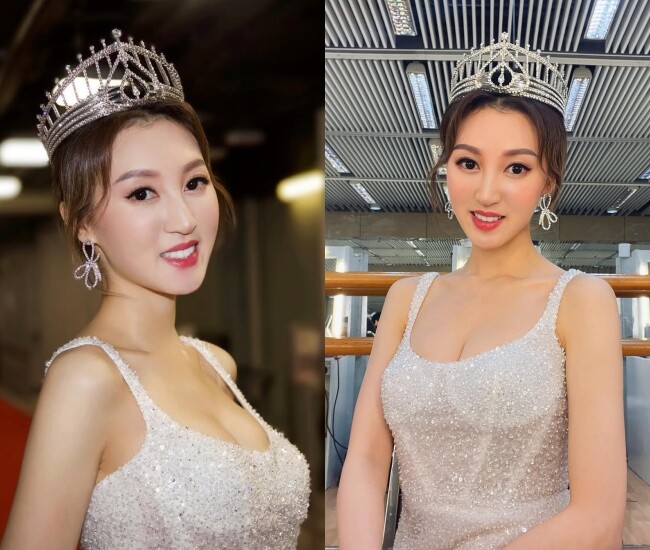 Á hậu Hà Diễm Quyên từng được biết đến với mối tình với doanh nhân Ngô Chí Thành - hơn cô 40 tuổi.