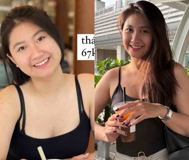 Phương Linh từng nặng 67kg trước khi đăng quang Hoa hậu Hoàn vũ Việt Nam 2025.
