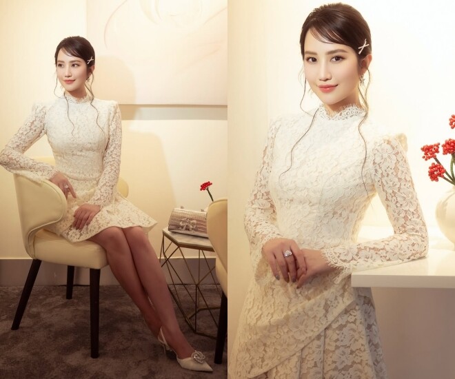 Ở tuổi 33, dù đã là mẹ hai con, nhưng nhan sắc trong trẻo, thần thái chanh sả, đặc biệt là đôi chân dài của Primmy Trương vẫn luôn khiến dân tình trầm trồ.