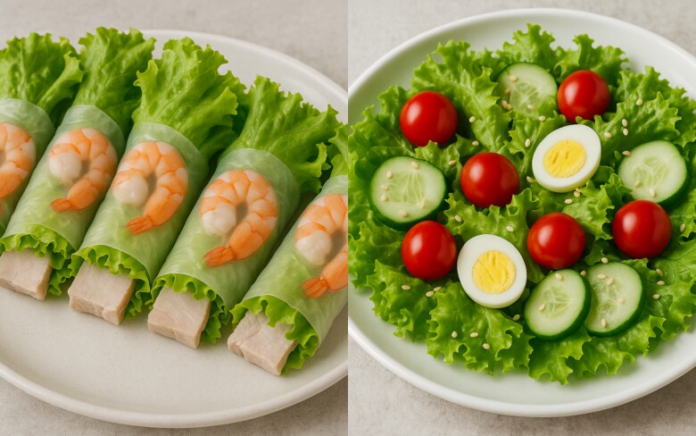 Xà lách là loại rau quen thuộc, thường xuyên được chế biến thành nhiều món ăn và xuất hiện thường ngày trong mâm cơm của gia đình Việt.
