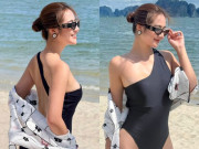 Thời trang Sao - Huyền Lizzie diện bikini cắt xẻ táo bạo khoe vóc dáng gợi cảm