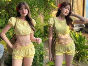 Đẹp - Hot girl Tăng Mỹ Hàn lên đồ khoe body "căng đét", vòng eo cực phẩm