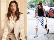 Thời trang - Hailey Bieber khéo phối đồ với 3 xu hướng hot nhất chỉ trong một bộ trang phục
