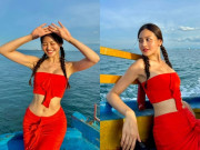 Thời trang - Diễn viên Thùy Anh khoe dáng cực phẩm với trang phục táo bạo