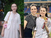 Thời trang - Vợ cầu thủ Việt là con gái Chủ tịch, mẹ 2 con đẹp lấn lướt em gái kém 6 tuổi, diện toàn túi hiệu trăm triệu nhìn phát mê 