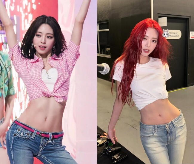 Vòng eo siêu thực, thậm chí được khen đẹp hơn cả Jennie (BLACKPINK) của Yuna (ITZY).