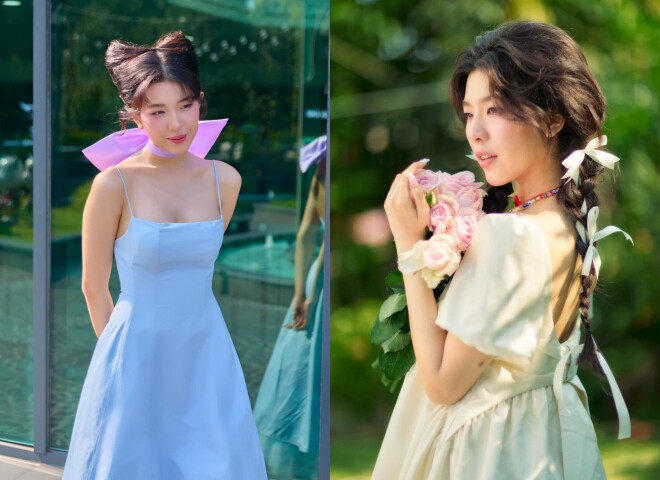 Sở hữu gương mặt thanh tú với làn da trắng sứ, sống mũi cao, đôi mắt long lanh và nụ cười ngọt ngào, Lamoon còn được cộng đồng mạng ưu ái gọi là “bạch nguyệt quang” – người con gái mang vẻ đẹp thuần khiết khiến ai lỡ một lần nhìn thấy cũng khó quên. Tuy nhiên, chính vì vẻ ngoài quá hoàn hảo này mà cô nàng cũng không tránh khỏi nghi vấn can thiệp thẩm mỹ.