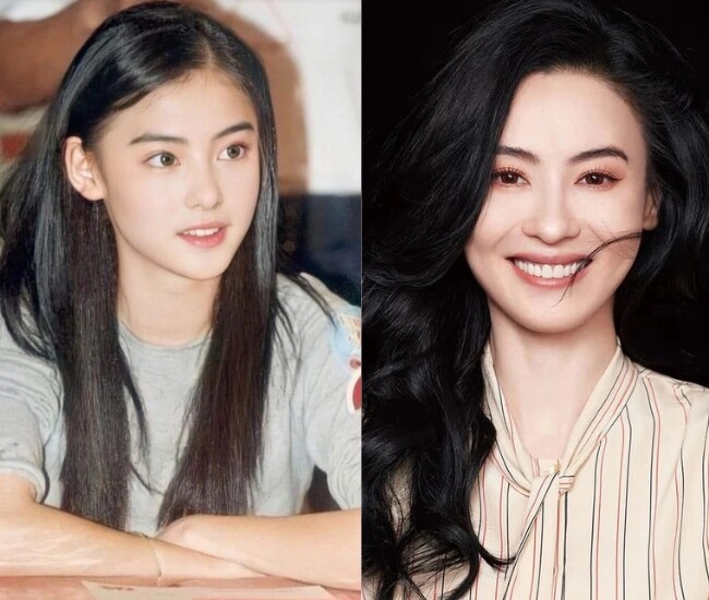 Trương Bá Chi sở hữu làn da trắng sáng, đẹp không tỳ vết ở tuổi 45.