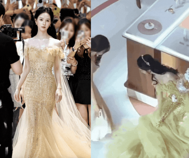 Khoảnh khắc hút hơn 10 triệu lượt thích trên Douyin của Trần Đô Linh. 