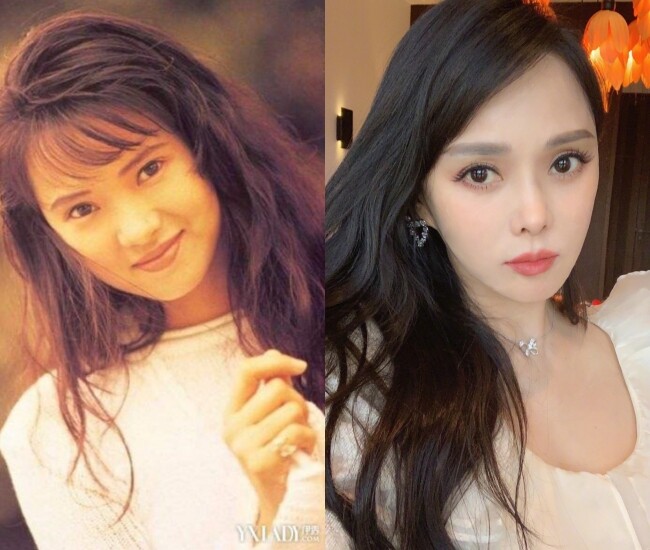 Nhan sắc của Y Năng Tịnh được nhận xét là trẻ trung, xinh đẹp hơn thời mới nổi tiếng.