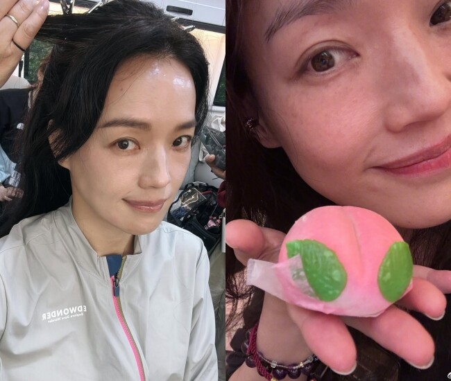 Mặt mộc đáng ngưỡng mộ của Thư Kỳ ở tuổi 48.