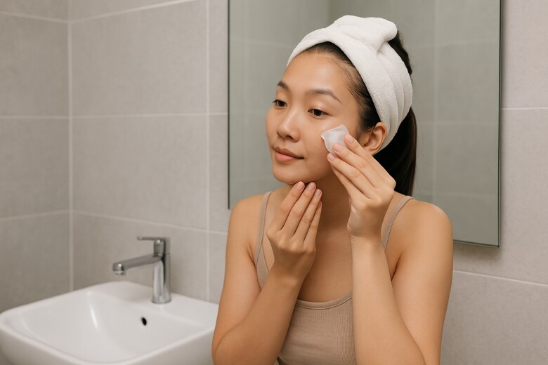 Chườm đá lạnh lên mặt hằng ngày mang lại nhiều lợi ích tốt như giảm mụn, giảm bọng mắt, thu nhỏ lỗ chân lông trên da và làm sáng da.