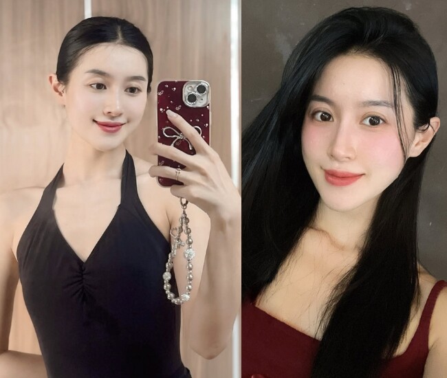 Trong những bức ảnh chia sẻ lên mạng xã hội, vũ công Thu Trang - vợ Vũ Cát Tường gây chú ý bởi làn da trắng phát sáng, đẹp không tì vết.