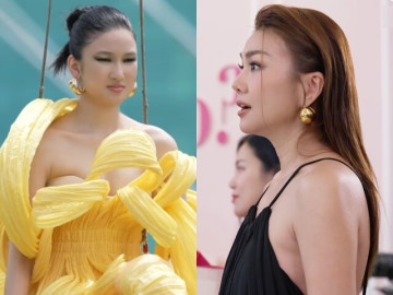 Thanh Hằng gay gắt chấn chỉnh thái độ của thí sinh Next Top, Nàng Mơ khóc nấc khi treo mình trên cao