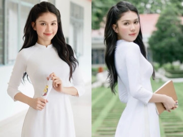 Nữ hoàng nội y khiến fan dụi mắt với hình tượng nữ sinh ngọt ngào