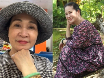 Mặt mộc ở tuổi hưu của NSND Lan Hương Bông