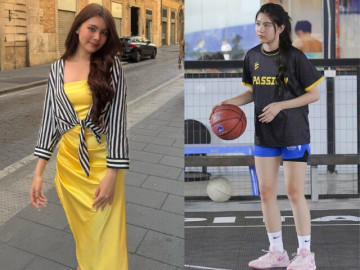 "Cam thường" check visual ái nữ 17 tuổi nhà MC Quyền Linh khi chơi bóng rổ